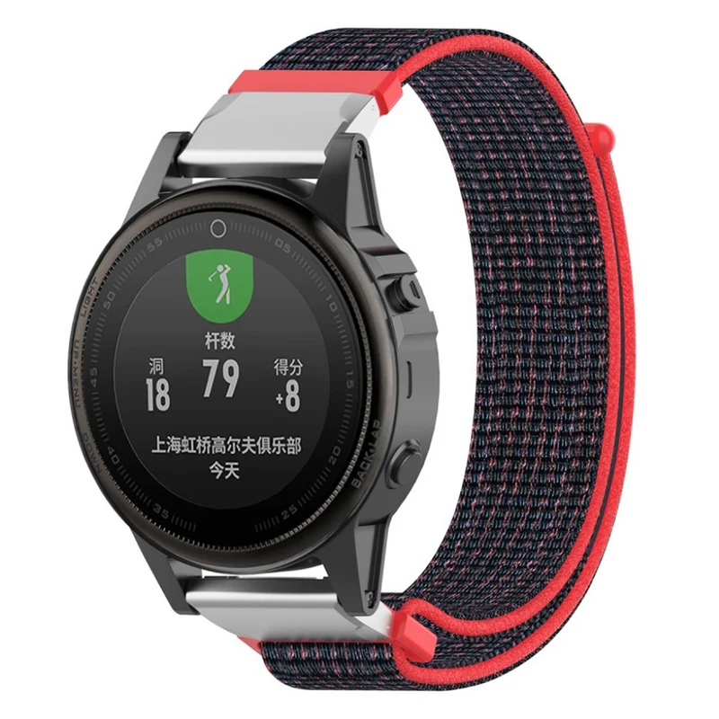 Zeitlos Garmin Fenix 5S Textil / Nylon armband