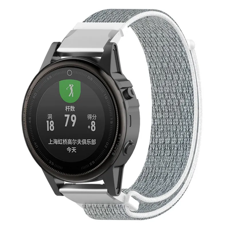 Zeitlos Garmin Fenix 5S Textil / Nylon armband