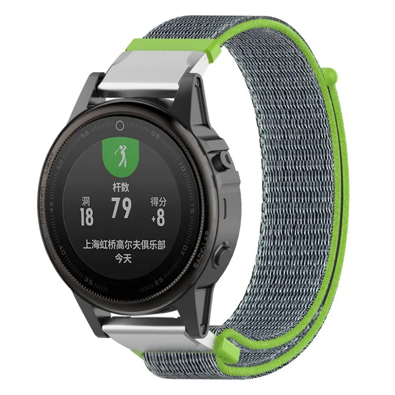Zeitlos Garmin Fenix 5S Textil / Nylon armband
