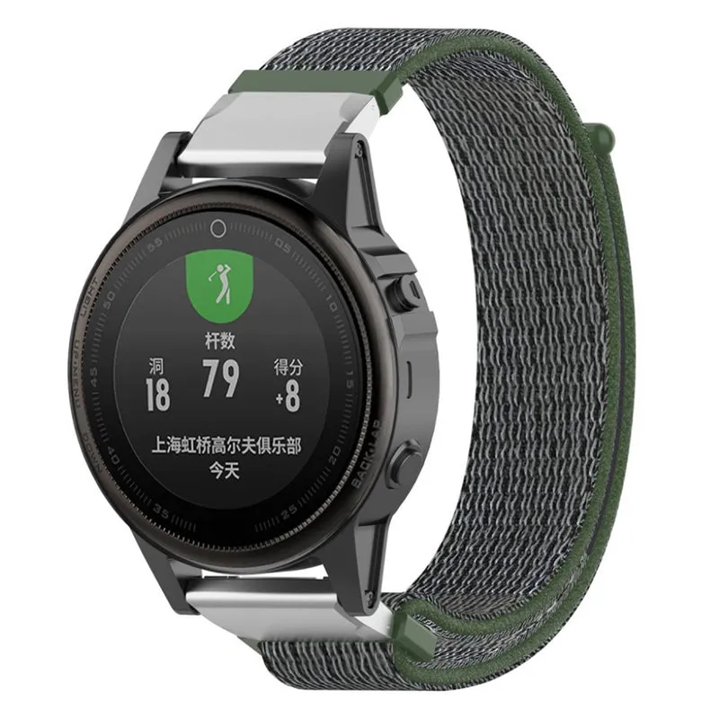Zeitlos Garmin Fenix 5S Textil / Nylon armband
