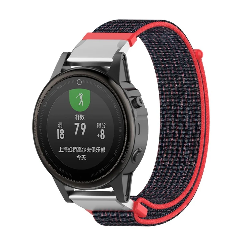 Zeitlos Garmin Fenix 5S Textil / Nylon armband