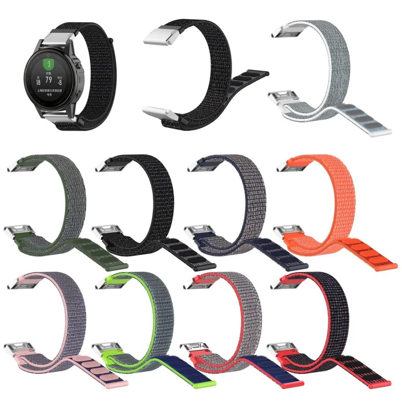 Zeitlos Garmin Fenix 5S Textil / Nylon armband