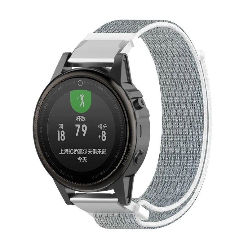 Zeitlos Garmin Fenix 5S Textil / Nylon armband