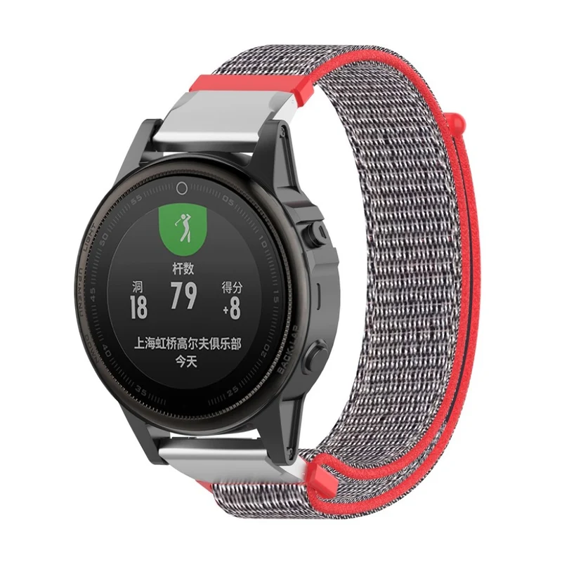 Zeitlos Garmin Fenix 5S Textil / Nylon armband