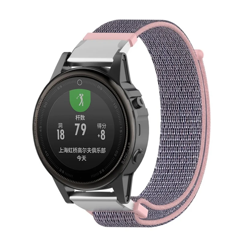 Zeitlos Garmin Fenix 5S Textil / Nylon armband