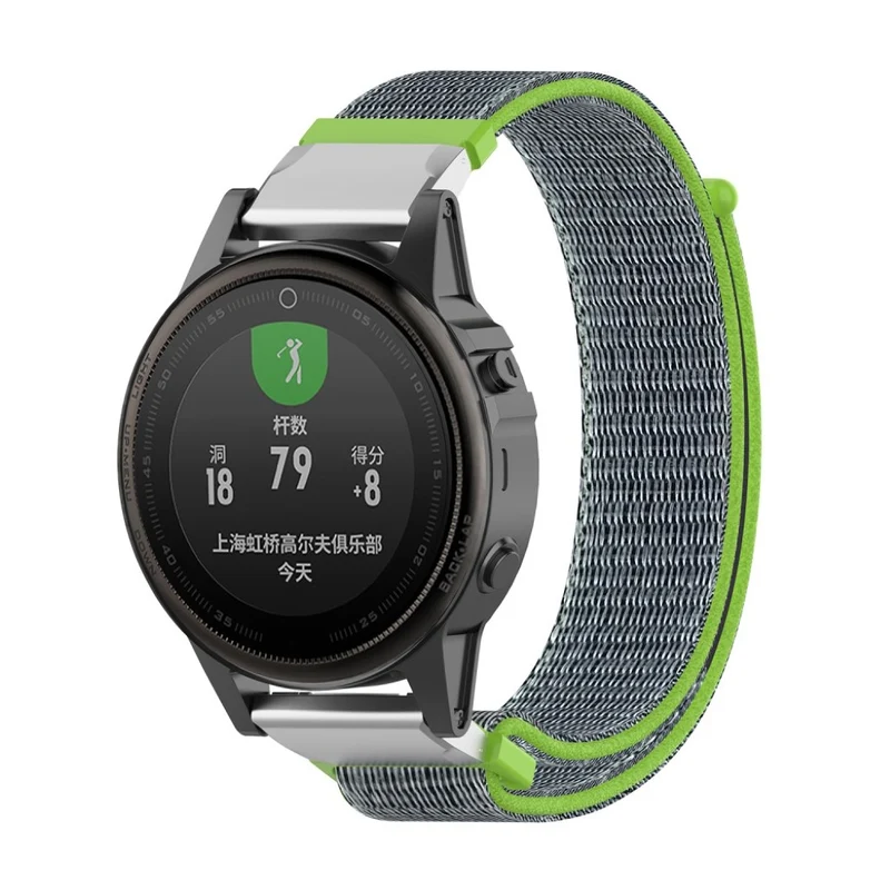 Zeitlos Garmin Fenix 5S Textil / Nylon armband