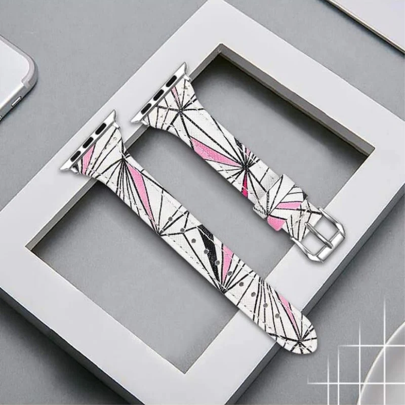 Absolut stark Universell Apple Echtes Leder armband