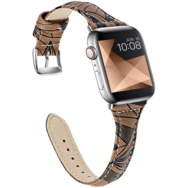 Absolut stark Universell Apple Echtes Leder armband
