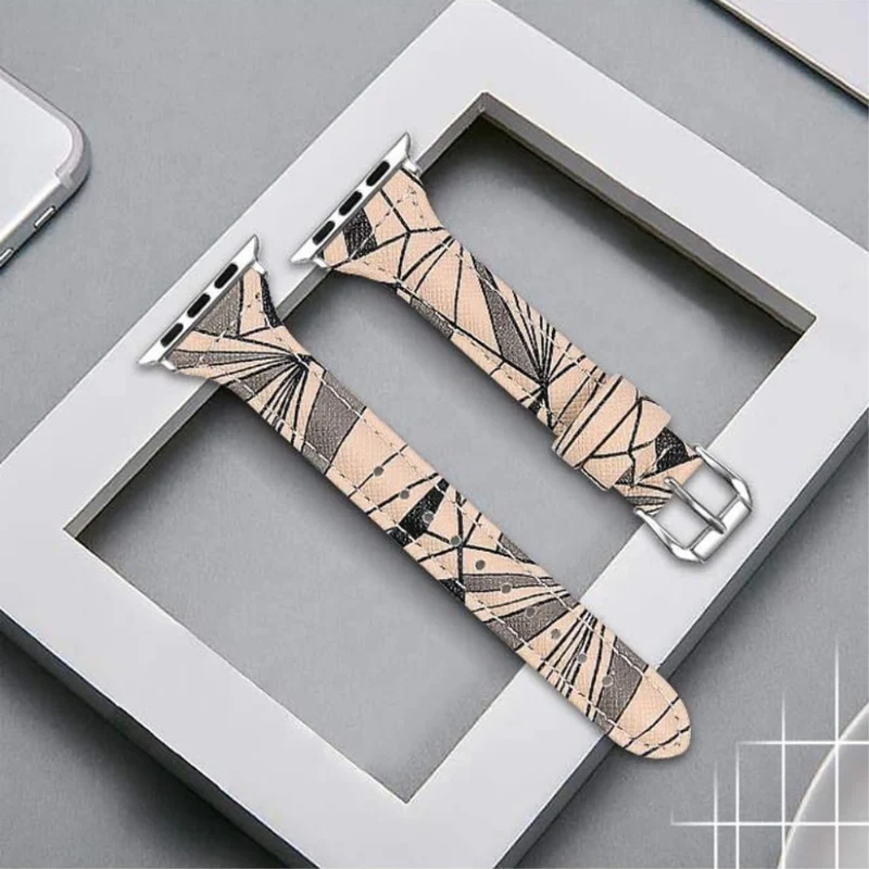 Absolut stark Universell Apple Echtes Leder armband