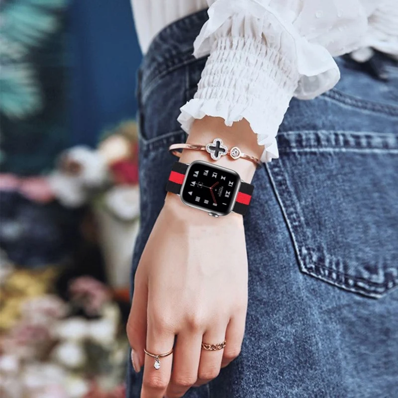 Super bequem Universell Apple Textil / Nylon armband