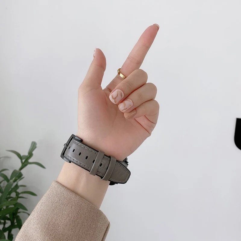 Süß Universell Apple Kunstleder und Silikon / TPU armband