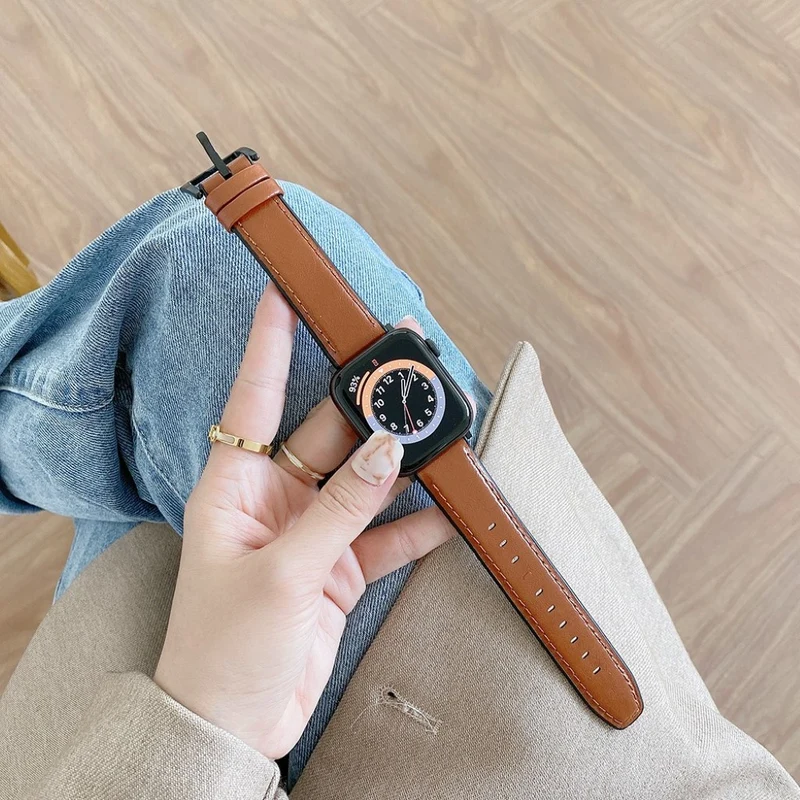 Süß Universell Apple Kunstleder und Silikon / TPU armband