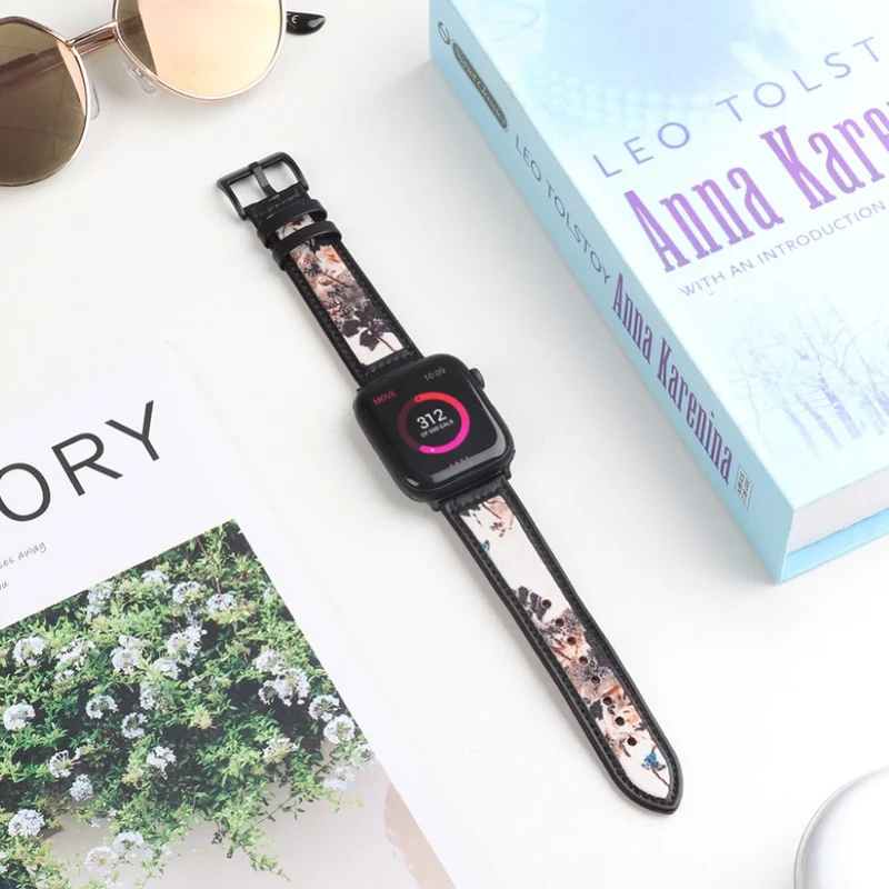 Absolut sympathisch Universell Apple Kunstleder armband