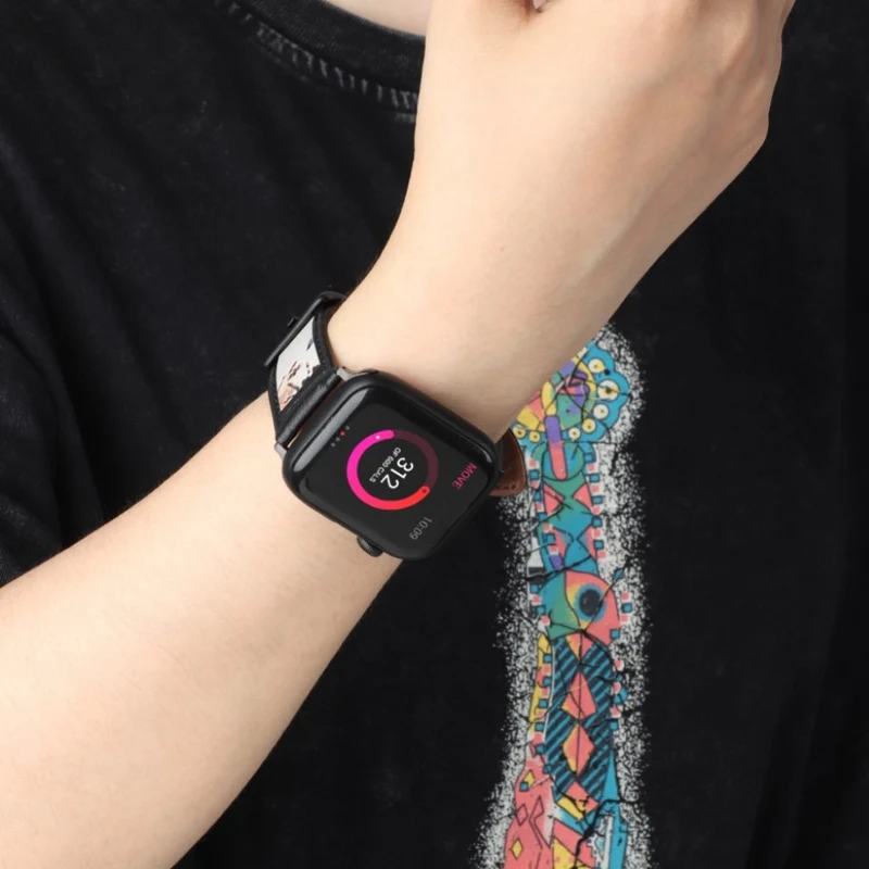Absolut sympathisch Universell Apple Kunstleder armband