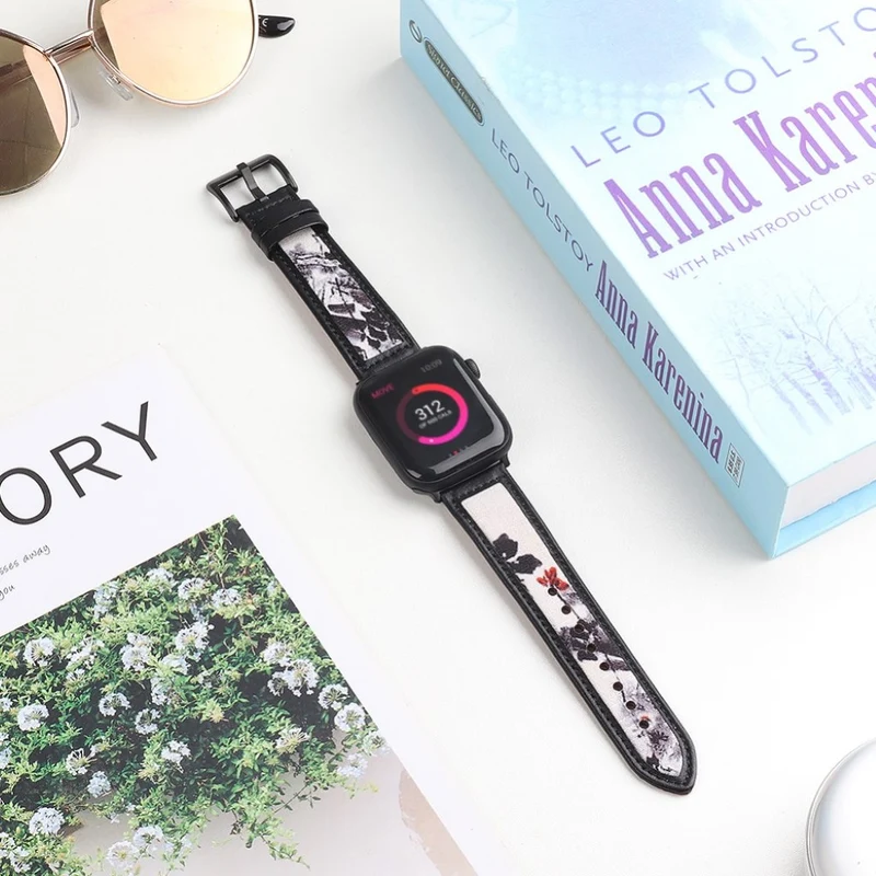 Absolut sympathisch Universell Apple Kunstleder armband