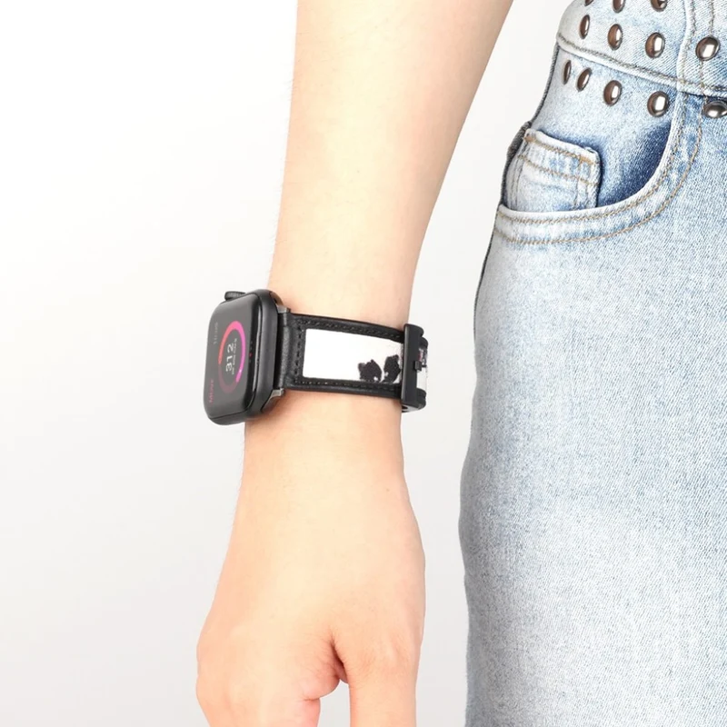 Absolut sympathisch Universell Apple Kunstleder armband