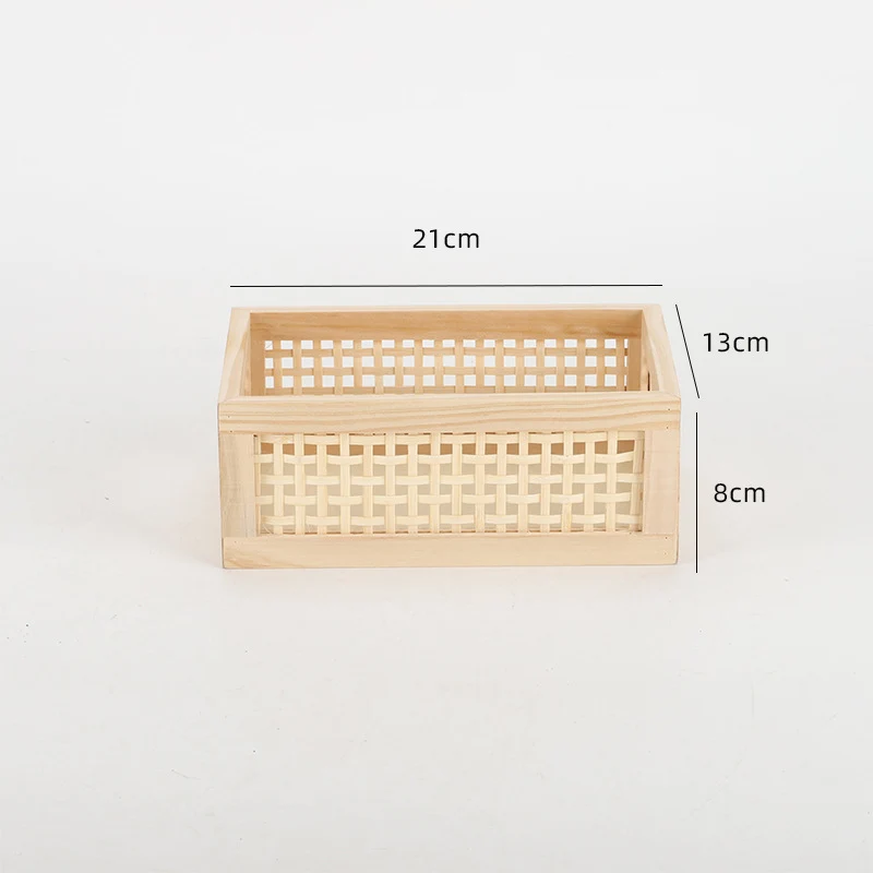 Holz Mehrstufiger Kosmetikorganisator Karnz