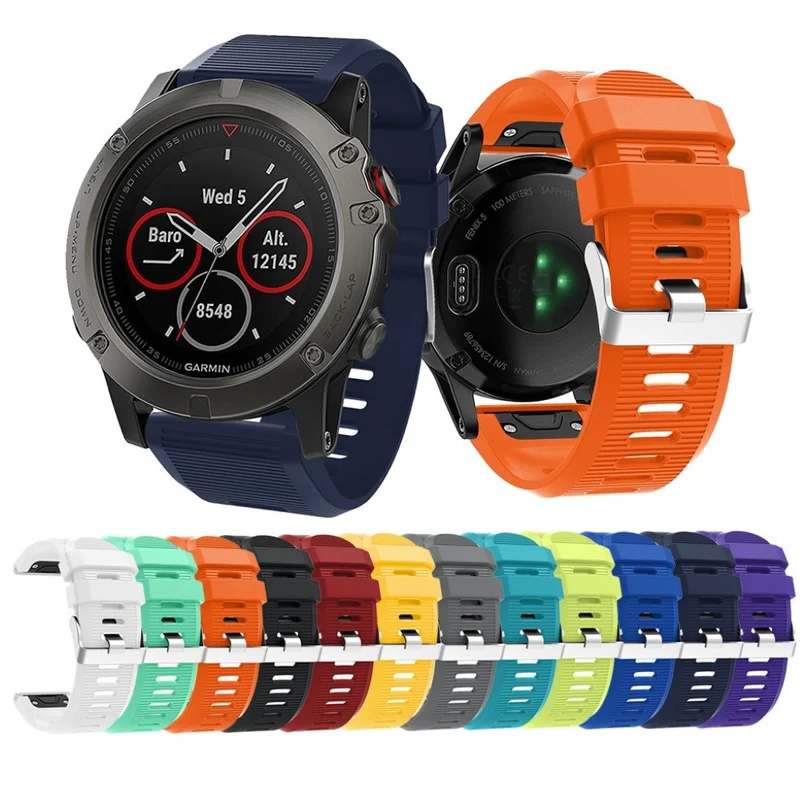 Auffallend süß Garmin Fenix 5X Plus Silikon / TPU armband
