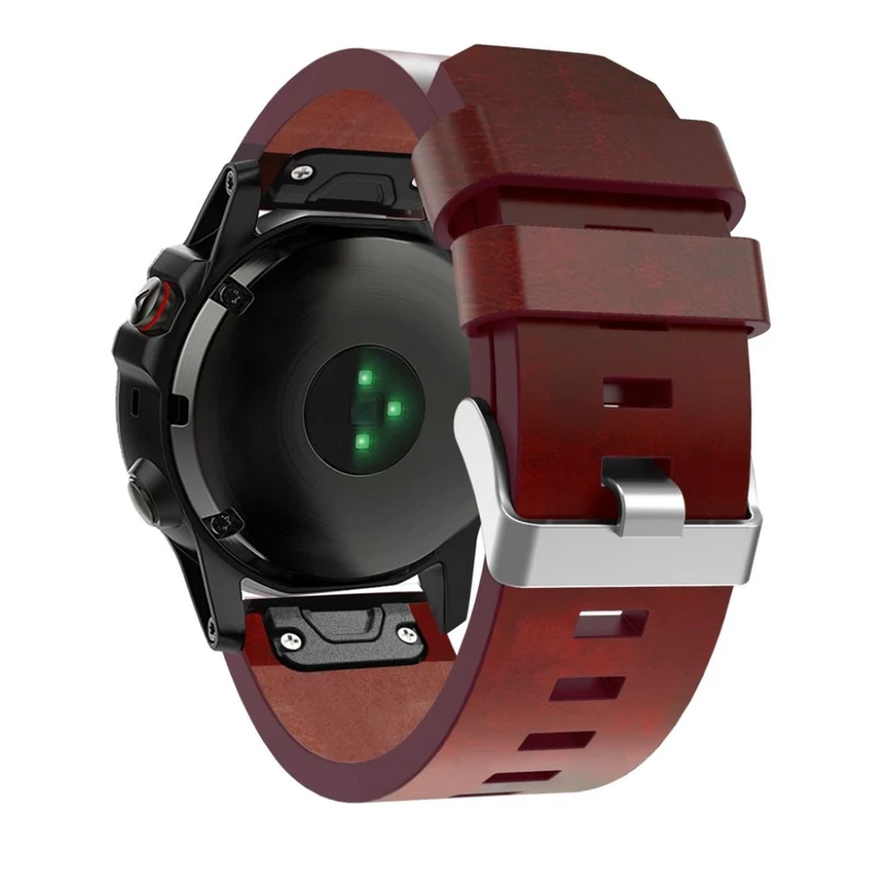 Garmin Fenix 5X / Garmin Tactix Charlie Kunstleder armband