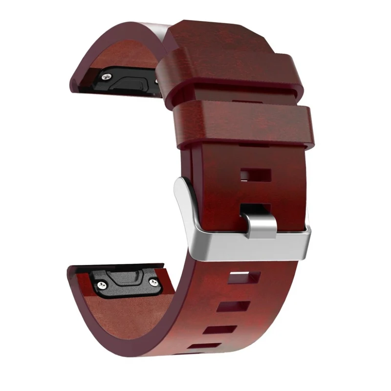 Garmin Fenix 5X / Garmin Tactix Charlie Kunstleder armband
