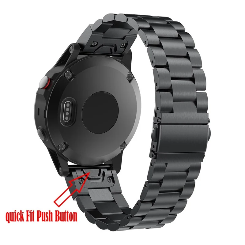 Auffallend schön Garmin Fenix 5 Metall armband