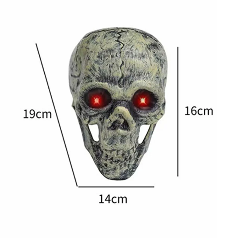 Dekorative Totenkopfstatue