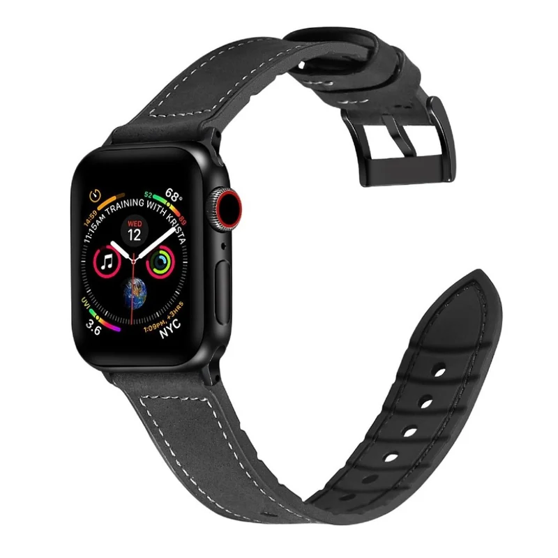 Stark Universell Apple Kunstleder und Silikon / TPU armband
