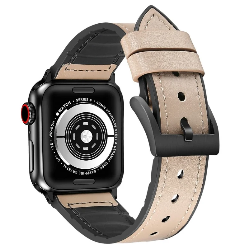 Stark Universell Apple Kunstleder und Silikon / TPU armband