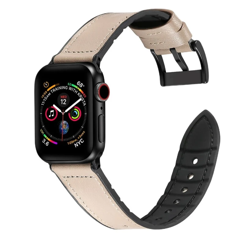 Stark Universell Apple Kunstleder und Silikon / TPU armband