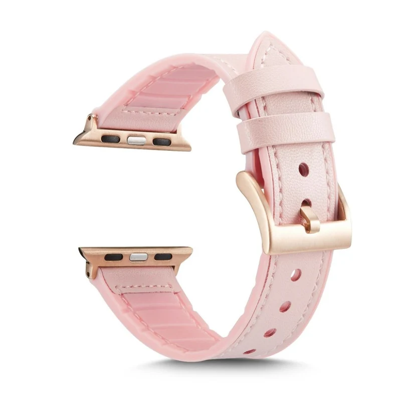Stark Universell Apple Kunstleder und Silikon / TPU armband