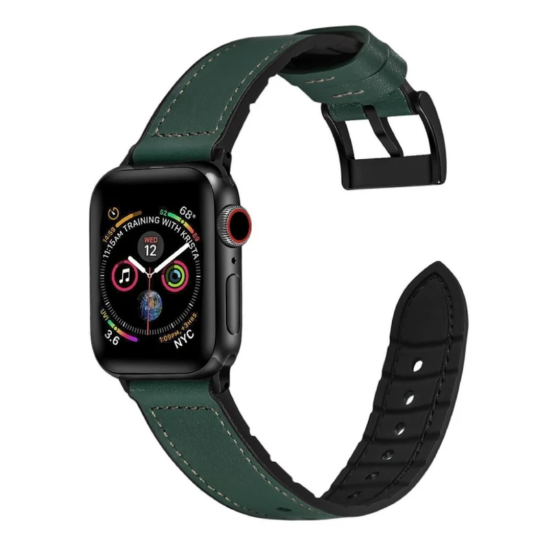 Stark Universell Apple Kunstleder und Silikon / TPU armband