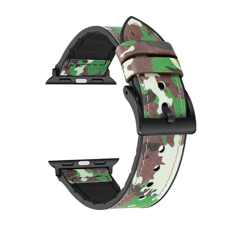 Stark Universell Apple Kunstleder und Silikon / TPU armband
