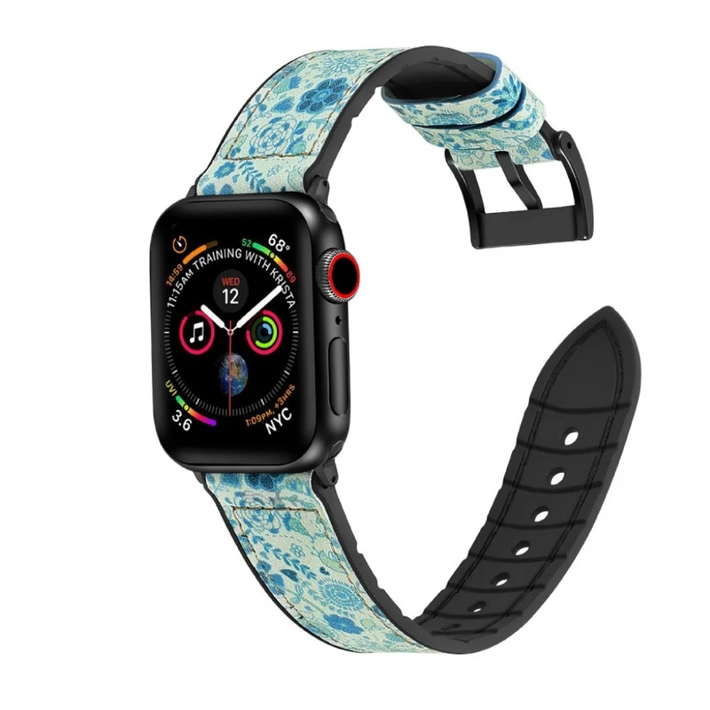 Stark Universell Apple Kunstleder und Silikon / TPU armband