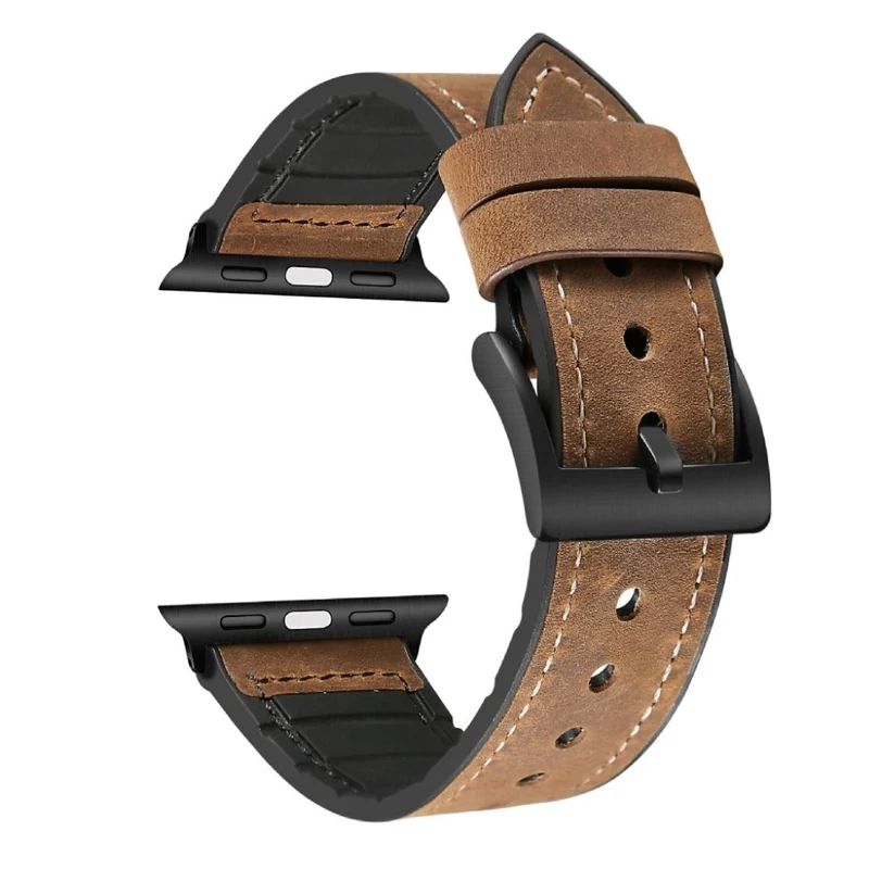 Stark Universell Apple Kunstleder und Silikon / TPU armband
