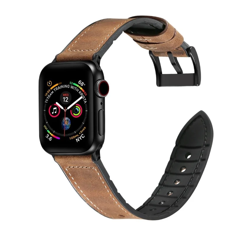 Stark Universell Apple Kunstleder und Silikon / TPU armband