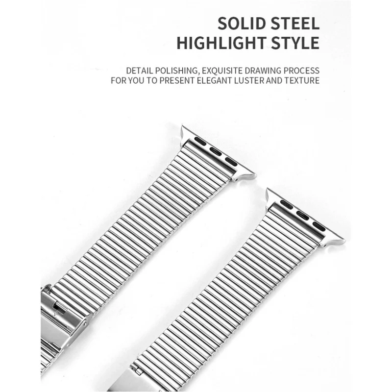 Cool Universell Apple Metall armband