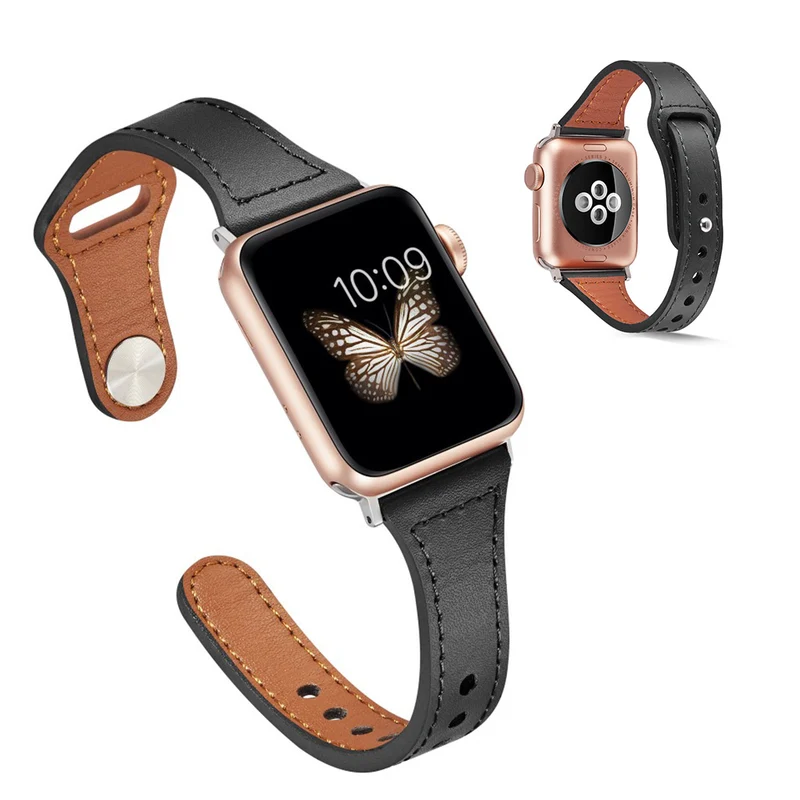 Super cool Universell Apple Echtes Leder armband