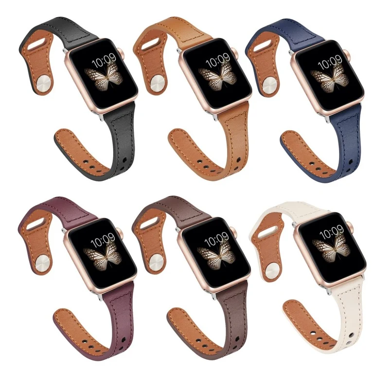 Super cool Universell Apple Echtes Leder armband