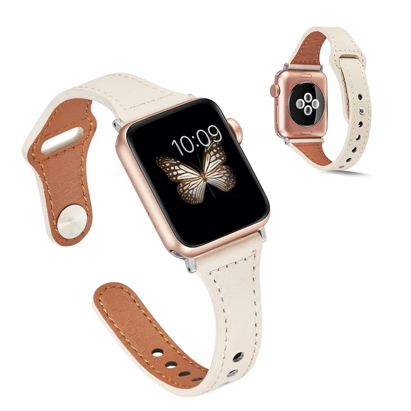 Super cool Universell Apple Echtes Leder armband