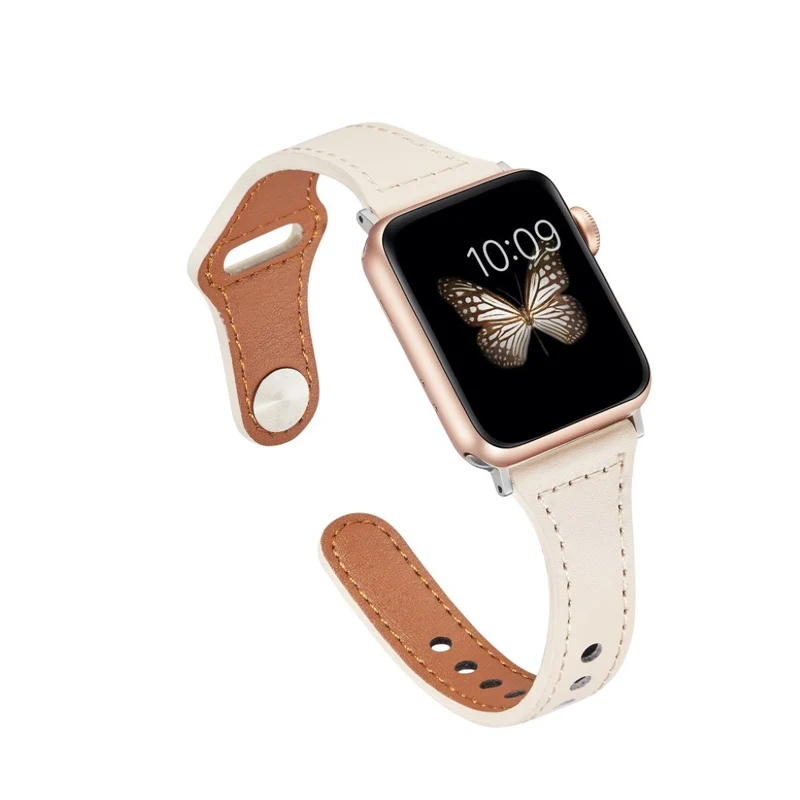 Super cool Universell Apple Echtes Leder armband