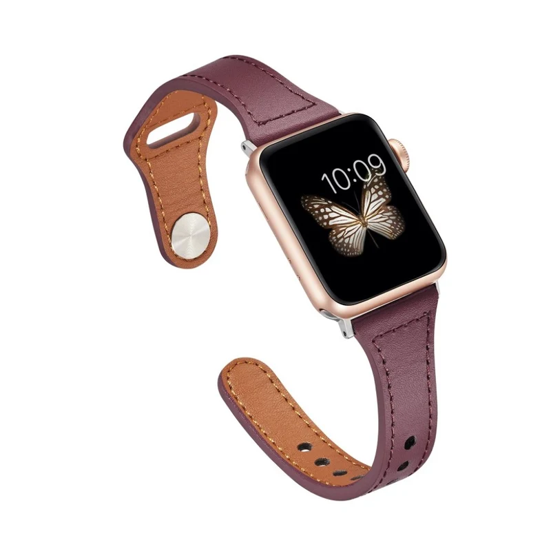 Super cool Universell Apple Echtes Leder armband