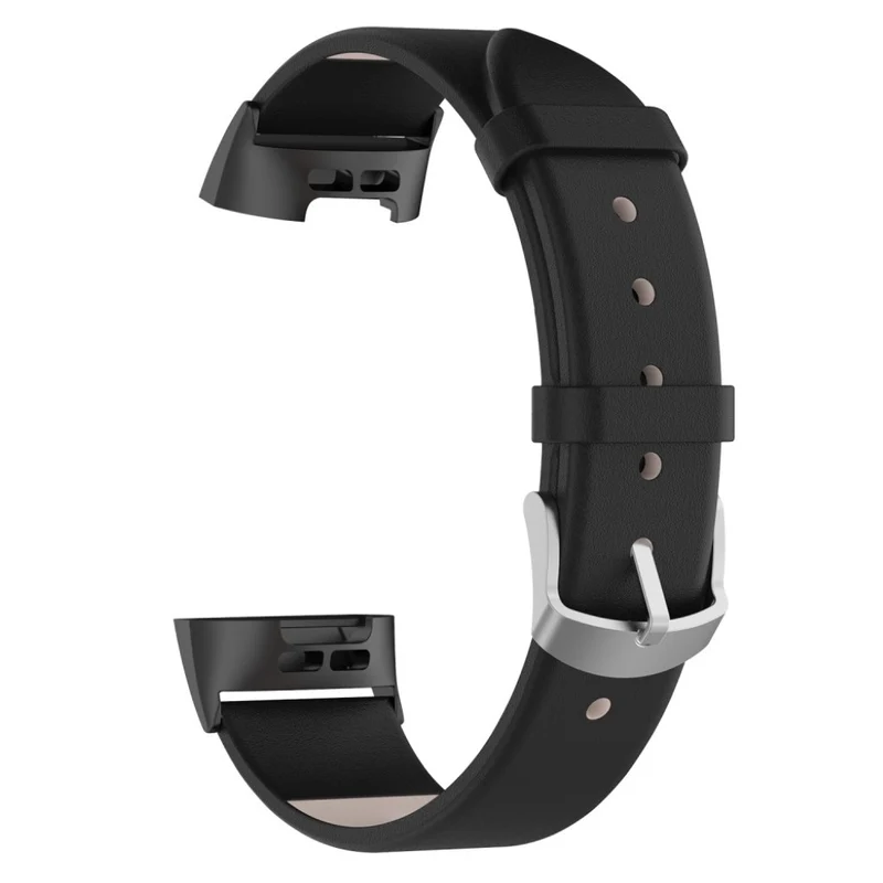Auffallend stilvoll Fitbit Charge 3 Echtes Leder armband
