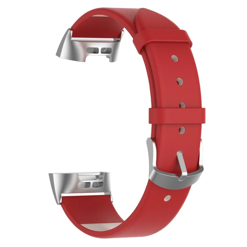 Auffallend stilvoll Fitbit Charge 3 Echtes Leder armband