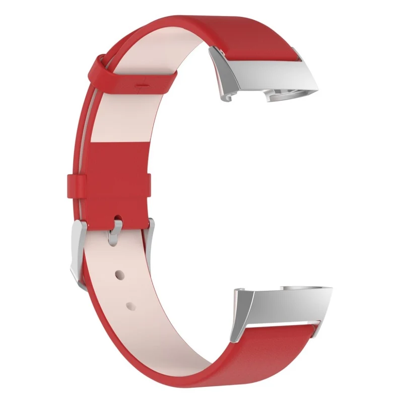 Auffallend stilvoll Fitbit Charge 3 Echtes Leder armband