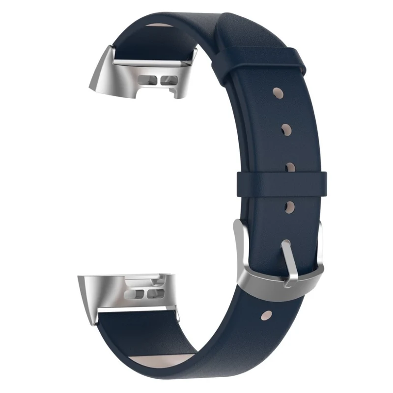 Auffallend stilvoll Fitbit Charge 3 Echtes Leder armband