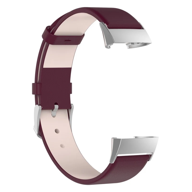 Auffallend stilvoll Fitbit Charge 3 Echtes Leder armband