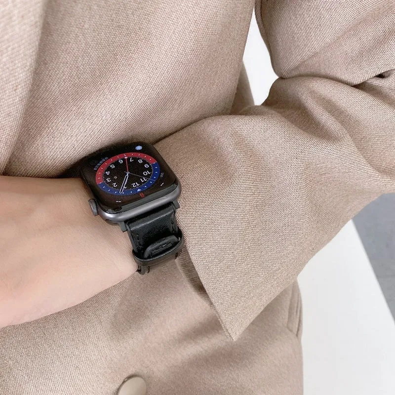 Cool Universell Apple Kunstleder und Silikon / TPU armband