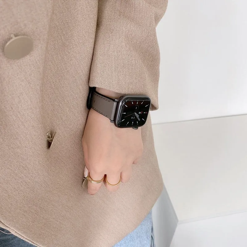 Cool Universell Apple Kunstleder und Silikon / TPU armband