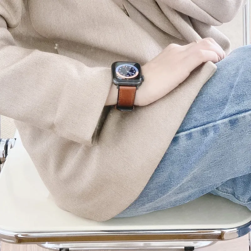 Cool Universell Apple Kunstleder und Silikon / TPU armband
