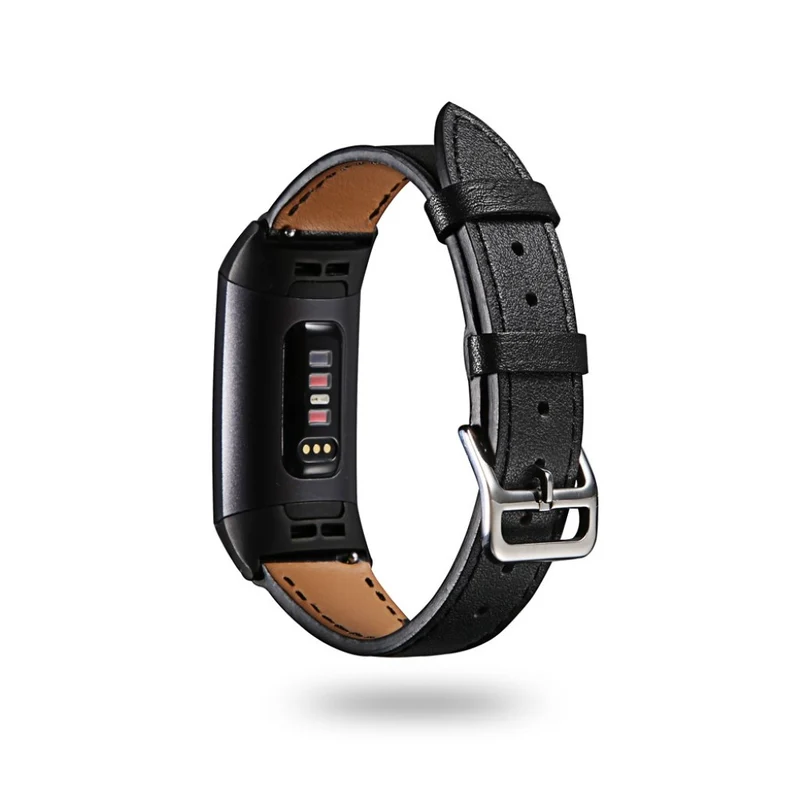 Sehr fantastisch Fitbit Charge 3 Echtes Leder armband
